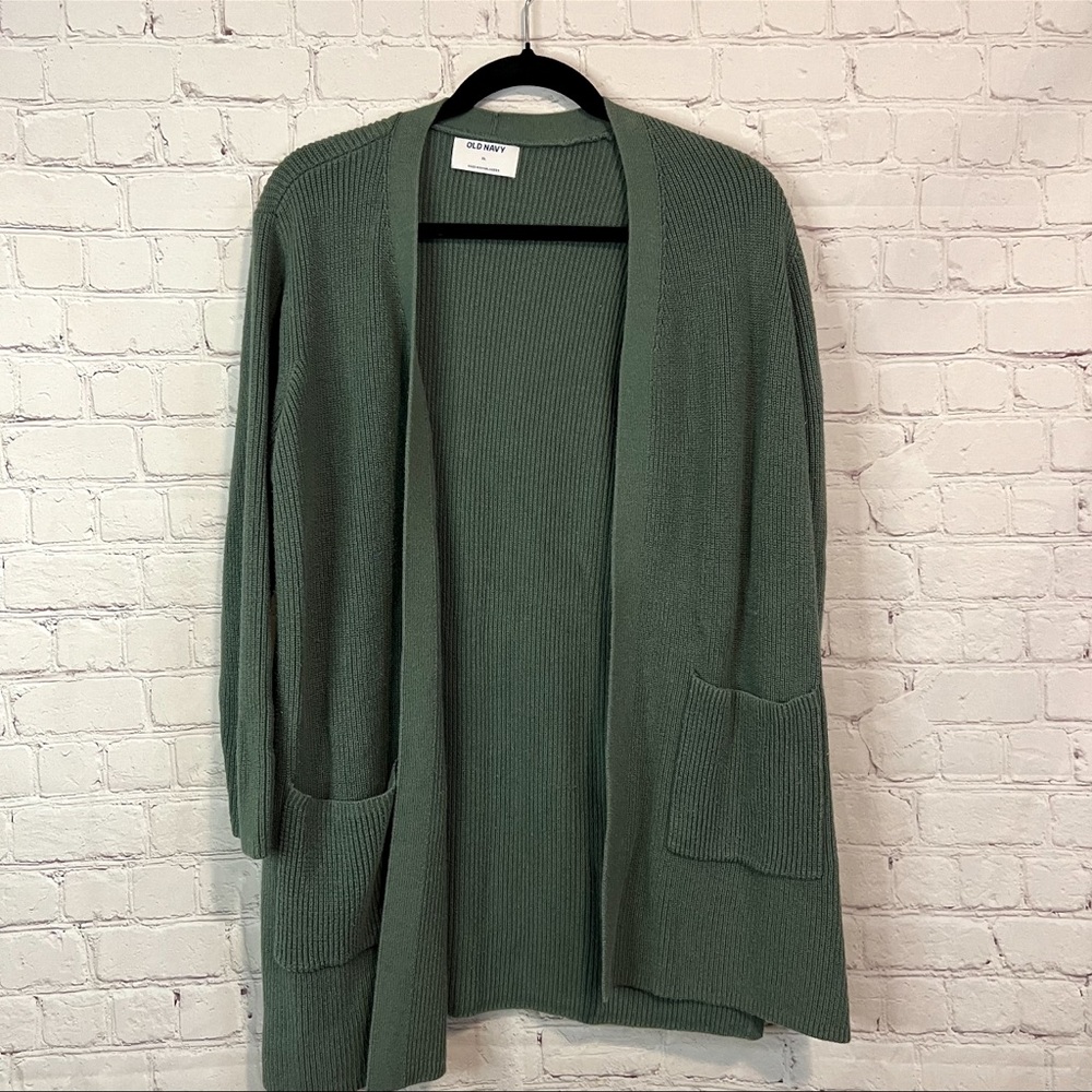 Old Navy Green Women's Cardigan Sweater
